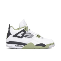 Air Jordan 4 Retro WMNS AQ9129-103 White Oil Green 42