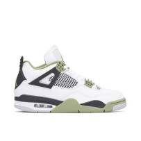 Air Jordan 4 Retro WMNS AQ9129-103 Blanco Aceite Verde 42