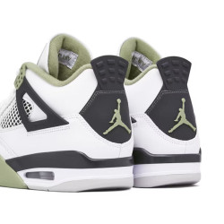 Air Jordan 4 Retro WMNS AQ9129-103 Blanco Aceite Verde 42