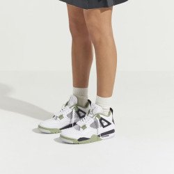 Air Jordan 4 Retro WMNS AQ9129-103 White Oil Green 42