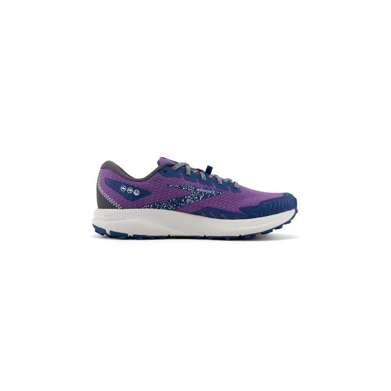 Brooks Divide 4 W 1203941B582 Purple Navy 37.5