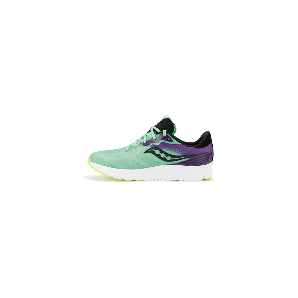 Chaussures Running Saucony Ride 14 JR Fille – Pointure 36.5 – Coloris Mint – Neuf