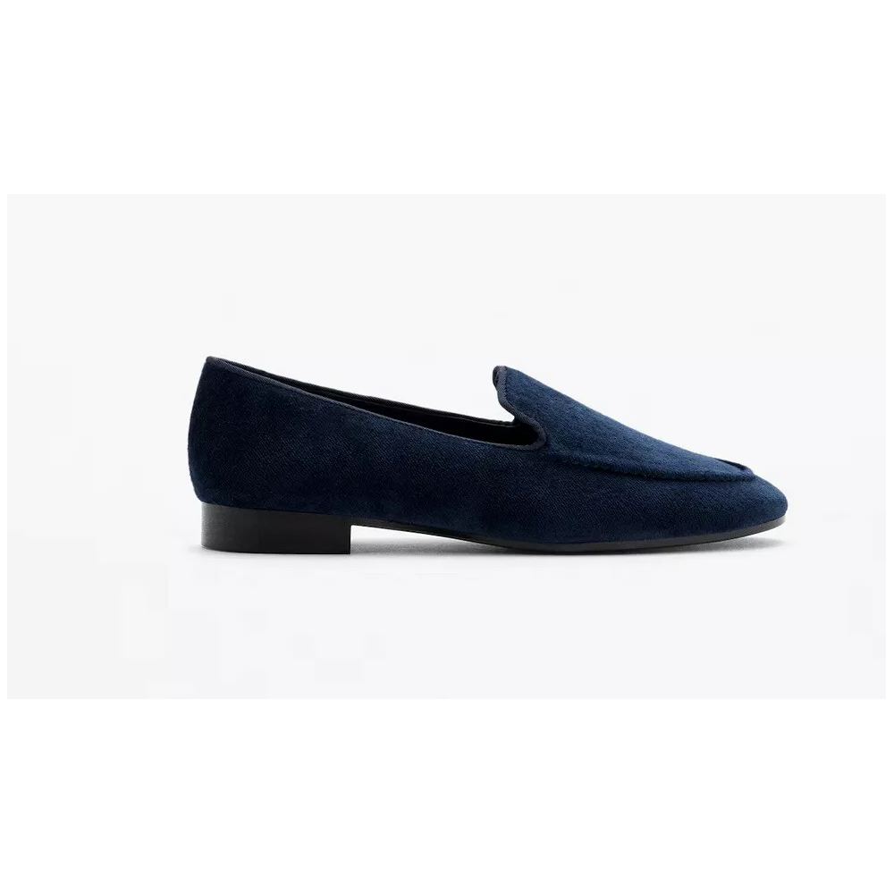 Mocasines Mango 620 Saki para mujer – Talla 38 – Color negro  | MalinMatos