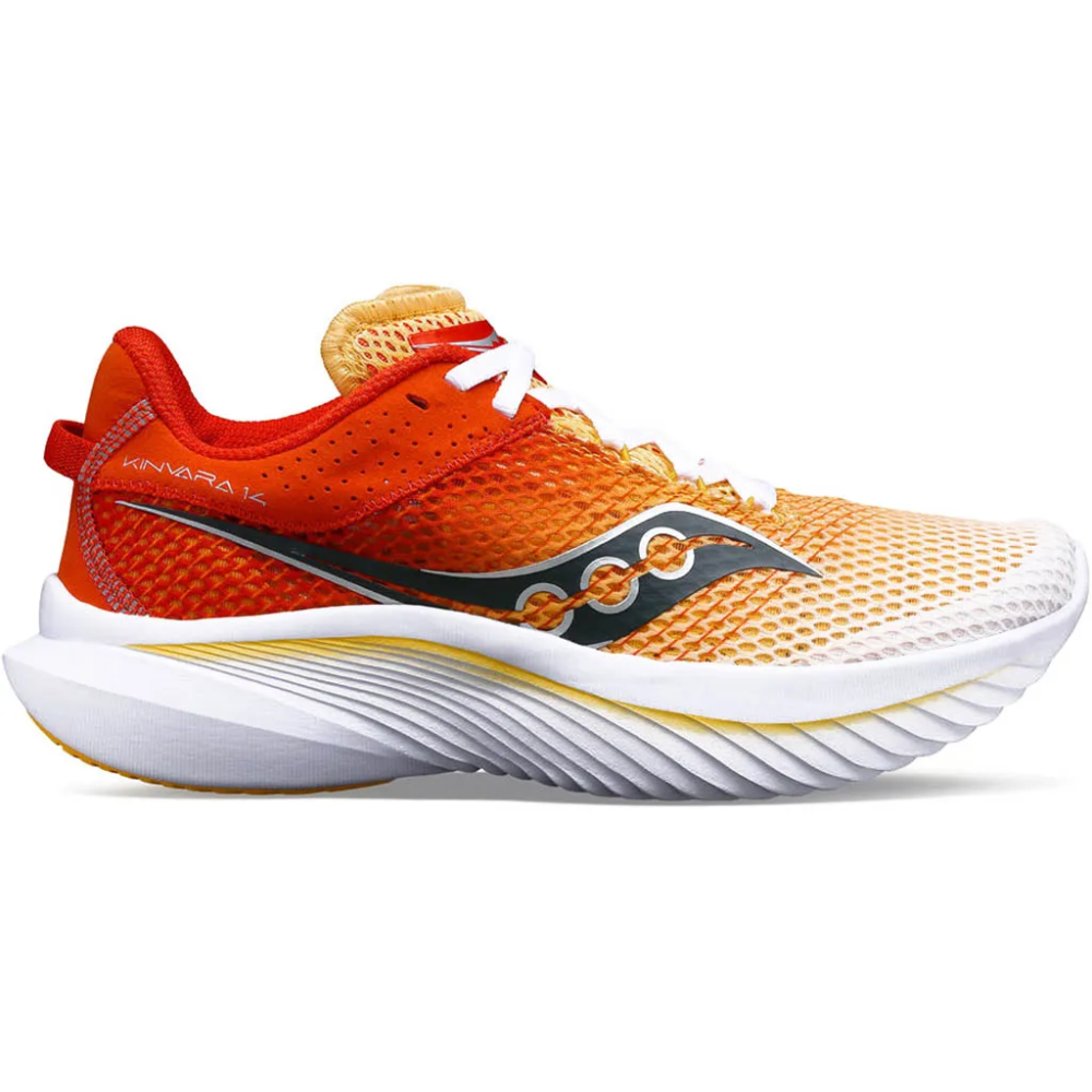 Saucony Kinvara 14 Damen Größe 38 Laufschuhe Weiß Flax Leicht | MalinMatos