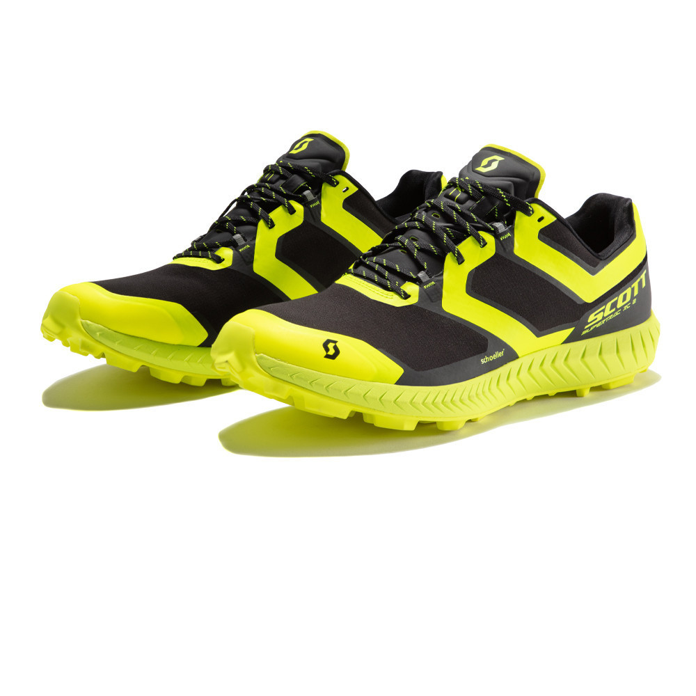 Scott Supertrac RC 2 Homme Pointure 45.5 Trail Running Noir Jaune Neuf