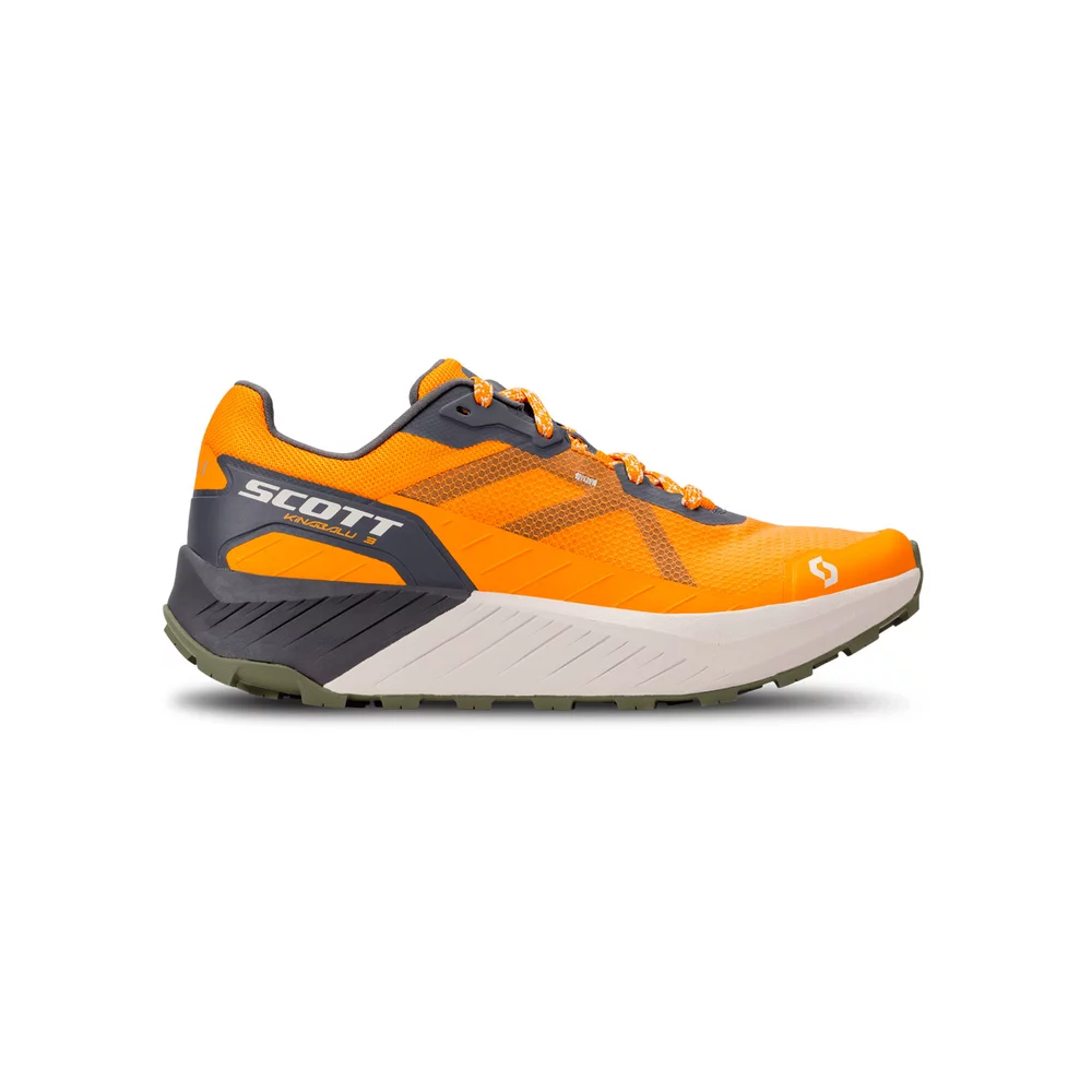 Scott Kinabalu 3 Homme Pointure 44 Trail Running Orange Gris Neuf