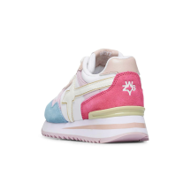 W6YZ YAK-J Suede/Nylon/Pastel – Pointure 35 – Sneaker Enfant – Blanc Lilas – Neuf