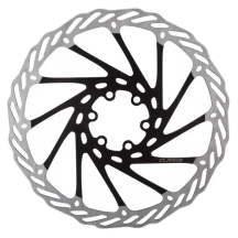 Clarks CL-180 brake disc 180mm 6-hole Silver/Black MTB New