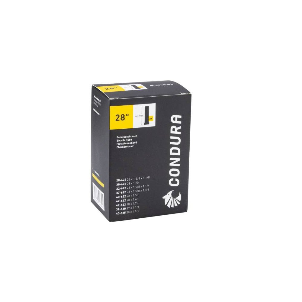 Chambre à air vélo Condura 28x1 5/8x1 1/8-1.75 valve Schrader 40mm Neuve