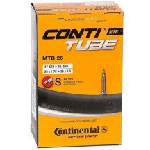 Mountain bike inner tube Continental 26x1.75-2.5 Presta valve 42mm New