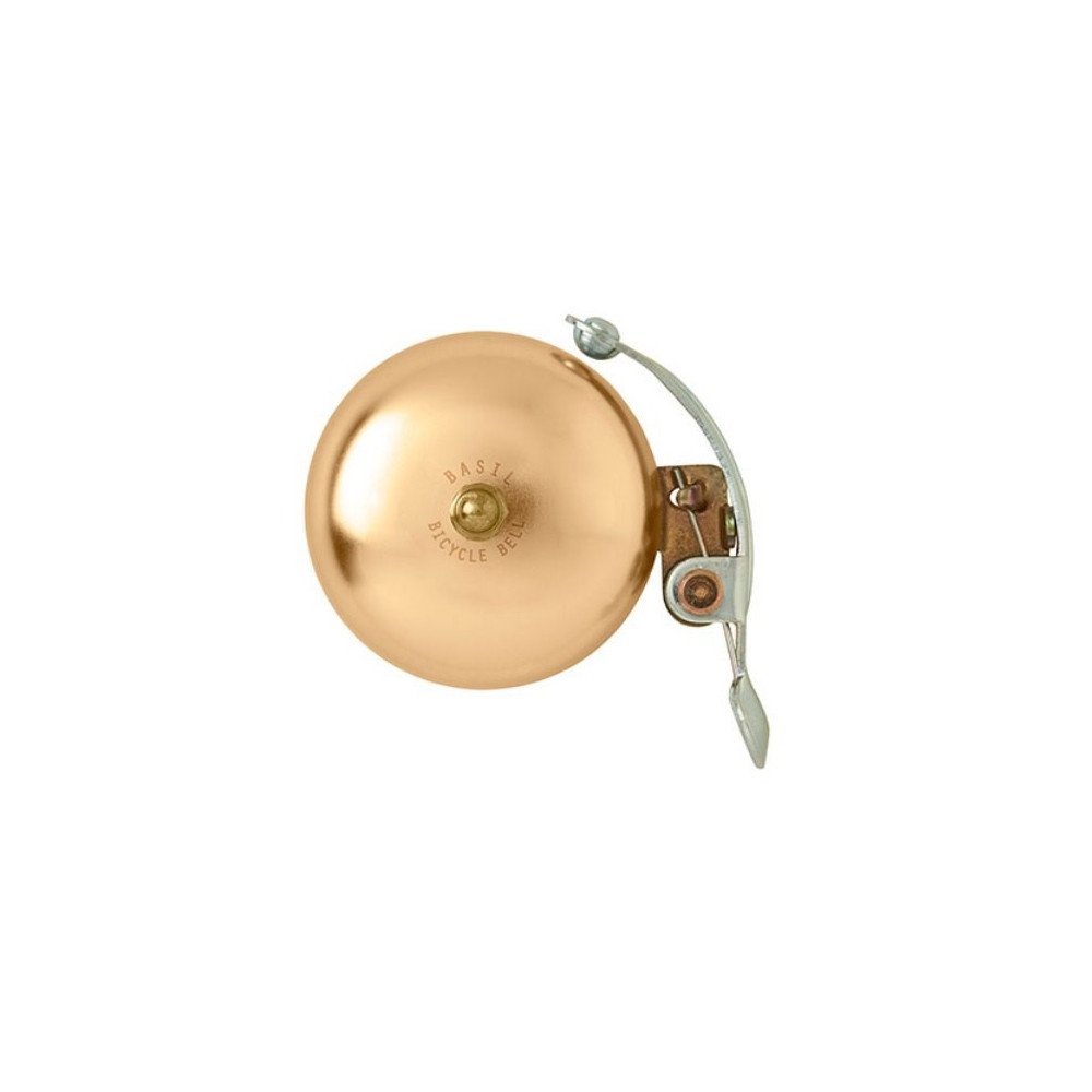 Timbre de bicicleta Basil Portland Bell Latón 55mm latón dorado Nuevo