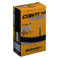 Chambre à air vélo 16 pouces Continental Compact valve Presta 42mm Neuve