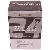 Bicycle inner tube 24x1.95-2.125 Vittoria Schrader valve 48mm New