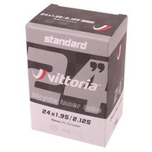 Chambre à air vélo 24x1.95-2.125 Vittoria valve Schrader 48mm Neuve