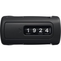 Foldable combination lock ABUS Bordo Combo 6000C 120cm security level 10/15 + black mount New