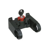 Adaptateur guidon KLICKfix avec serrure 22-31.8mm fixation panier sacoche Neuf