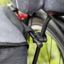 Portaequipajes travesaño KLICKfix Xtra Rail 1916S aluminio bolsa lateral Nuevo