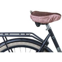 Couvre selle vélo Basil Boheme imperméable rouge figue 28x23cm Neuf