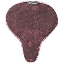 Couvre selle vélo Basil Boheme imperméable rouge figue 28x23cm Neuf