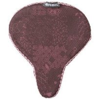 Couvre selle vélo Basil Boheme imperméable rouge figue 28x23cm Neuf