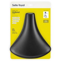 Sillín bicicleta Selle Royal Holland Unitech muelles retro impermeable unisex Nuevo