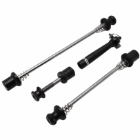 Anti-theft locking kit for front wheel arrière + seatpost Newton 3-piece set black New