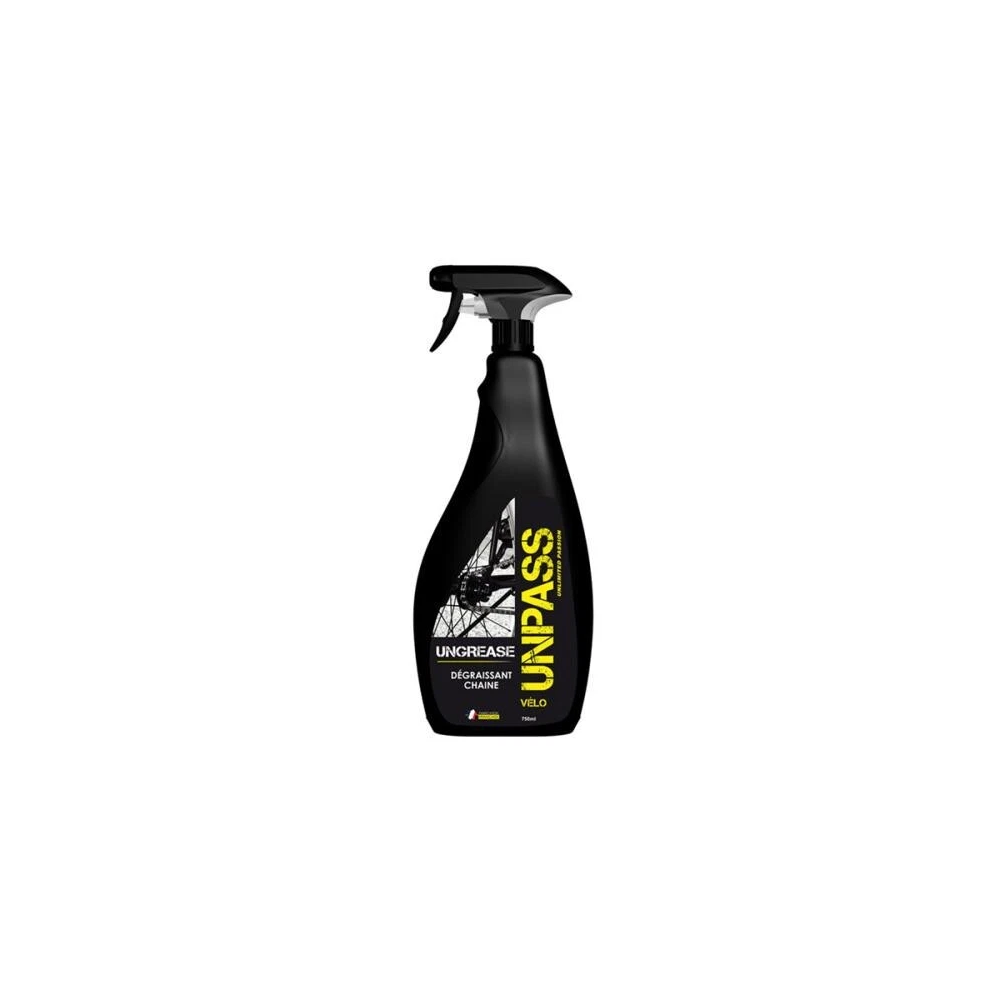UNPASS Ungrease desengrasante de cadenas de bicicleta 750ml spray Nuevo