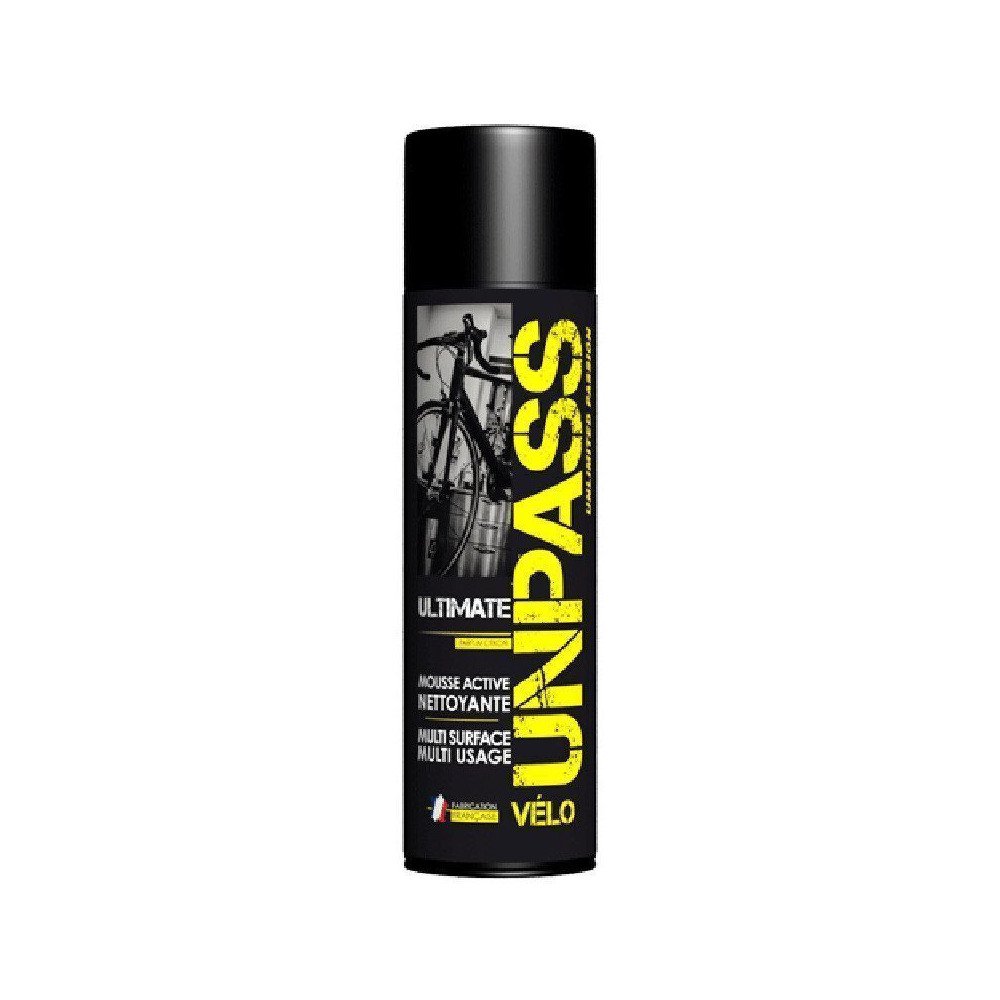 Mousse nettoyante lustrante vélo Unpass Ultimate 500ml sans eau Made in France Neuf