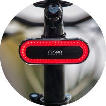 Rear arrière light connected Cosmo Ride turn signals braking remote control 96 LED New