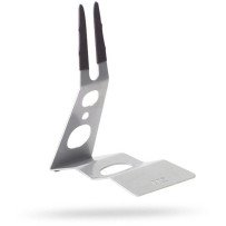 Universal Pro bicycle stand foot support, all models, sturdy rigid, gray black, new