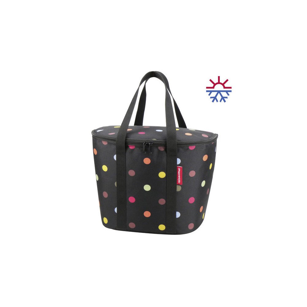 Kühltasche KLICKfix Reisenthel 16L Korb Lenker Fahrrad warm kalt dots Neu Neu