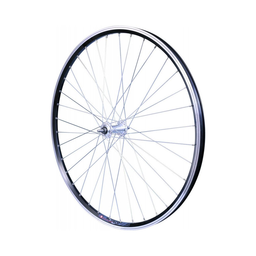 Rueda delantera de 28" Mach1 M260, modelo «Velox», urbana, 36 radios, frenos V-Brake, tuercas M9, para bicicleta de trekking, nu