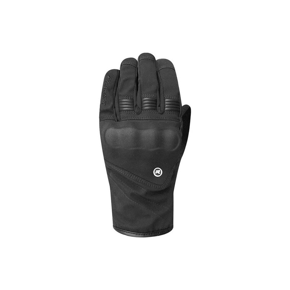Gants moto homme Racer Wilson S mi-saison WP Outdry coque Fang CE EPI noir Neufs