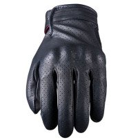 Gants moto femme Five Mustang Evo S – Cuir Chèvre Été – CE EN13594 NV1 – Noir – Neufs