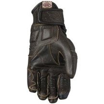 Men’s motorcycle gloves Five Kansas XS summer goatskin leather retro CE knuckles brown New