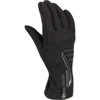 Women's motorcycle gloves Bering Lady Claudia S winter PrimaLoft long cuff CE black New
