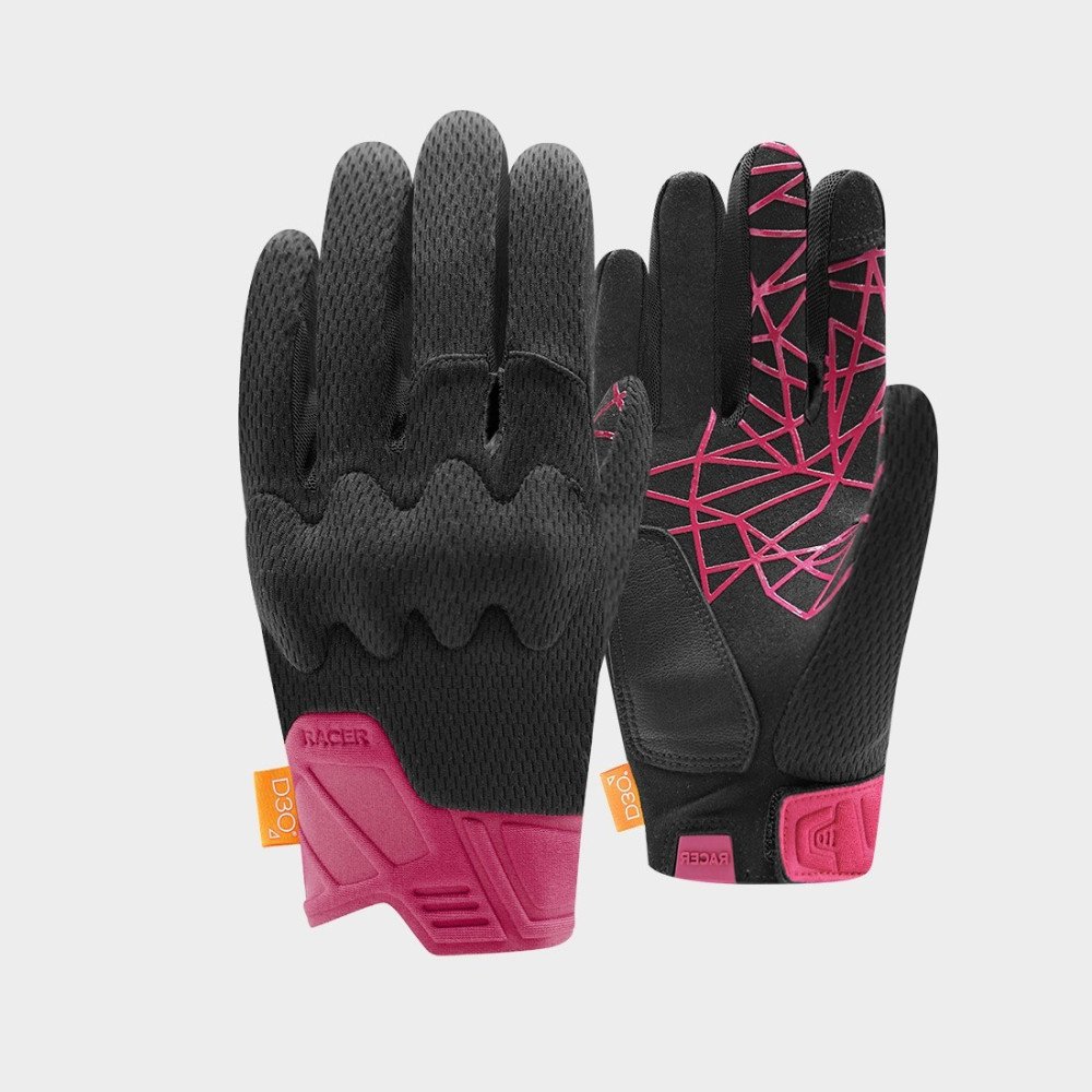 Motorradhandschuhe Frau Racer Roca 3 F XS Sommer Mesh D3O clarino Tastindex CE Neuware