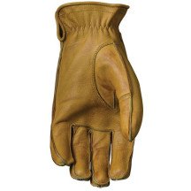 Men’s motorcycle gloves Five Iowa 66 2XL custom vintage patinated cowhide leather CE brown New