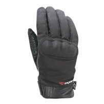 Ixon Pro Verona Herren-Motorradhandschuhe 3XL Winter WP Softshell, mit Wattierung und Lederbündchen, CE-zertifiziert, schwarz, n