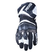 Gants moto femme Five RFX4 Evo Woman XL racing cuir chèvre CE EN13594 noir/blanc Neufs