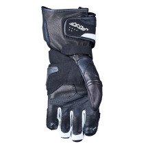 Cinco RFX4 Evo Mujer XL carreras de cuero de cabra CE EN13594 negro / blanco guantes de moto de las mujeres Nuevo