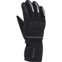 Women's motorcycle gloves Bering Hercule Gore-Tex XL winter Softshell goatskin leather CE black New