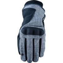 Gants moto homme Five Stockholm Gore-Tex L mi-saison cuir chèvre Thinsulate CE gris Neufs