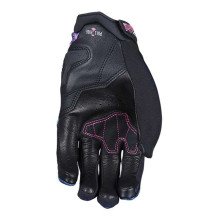 Women’s motorcycle gloves Five Stunt Evo 2 Flower L summer goat leather AirgoProtech CE pink New