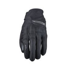 Five Spark L verano negro cabra cuero moto guantes ErgoProtech CE Nuevo