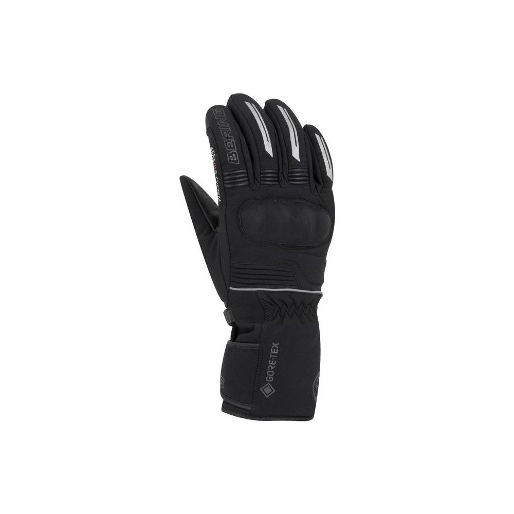 Gants moto femme Bering Lady Hercule Gore-Tex L hiver cuir chèvre Softshell CE noir Neufs