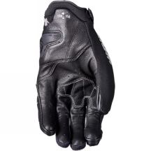 Men’s motorcycle gloves Five Stunt Evo 2 L summer goat leather AirgoProtech CE white New