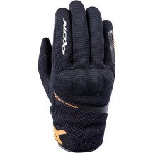 Guantes de moto para mujerIxonPro Blast Lady L de invierno con membrana impermeable Fiberfill, homologación CE, color negro/dora