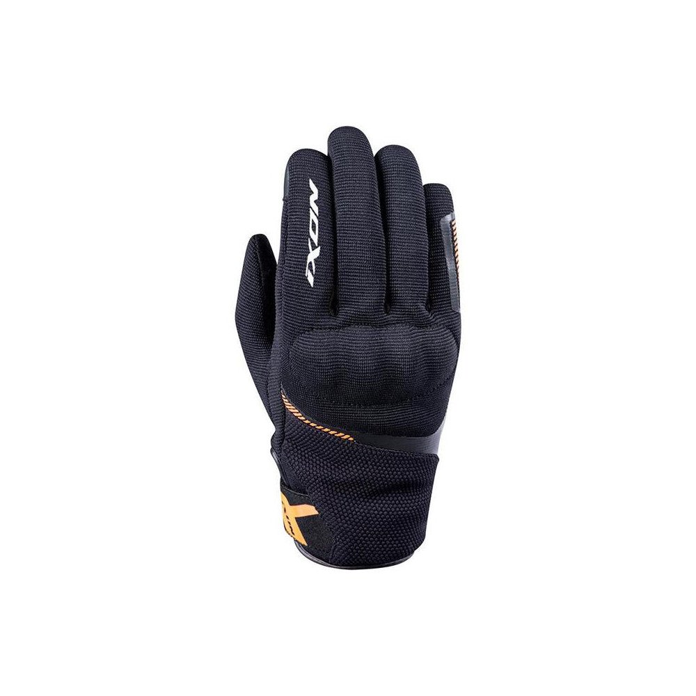 Guantes de moto para mujerIxonPro Blast Lady L de invierno con membrana impermeable Fiberfill, homologación CE, color negro/dora