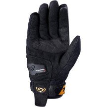 Guantes de moto para mujerIxonPro Blast Lady L de invierno con membrana impermeable Fiberfill, homologación CE, color negro/dora